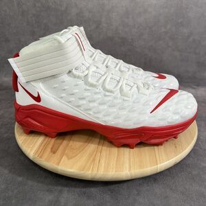 Nike Savage Pro 2 Shark Mens Size 14.5 Football Cleats Red Shoes BV5448-104